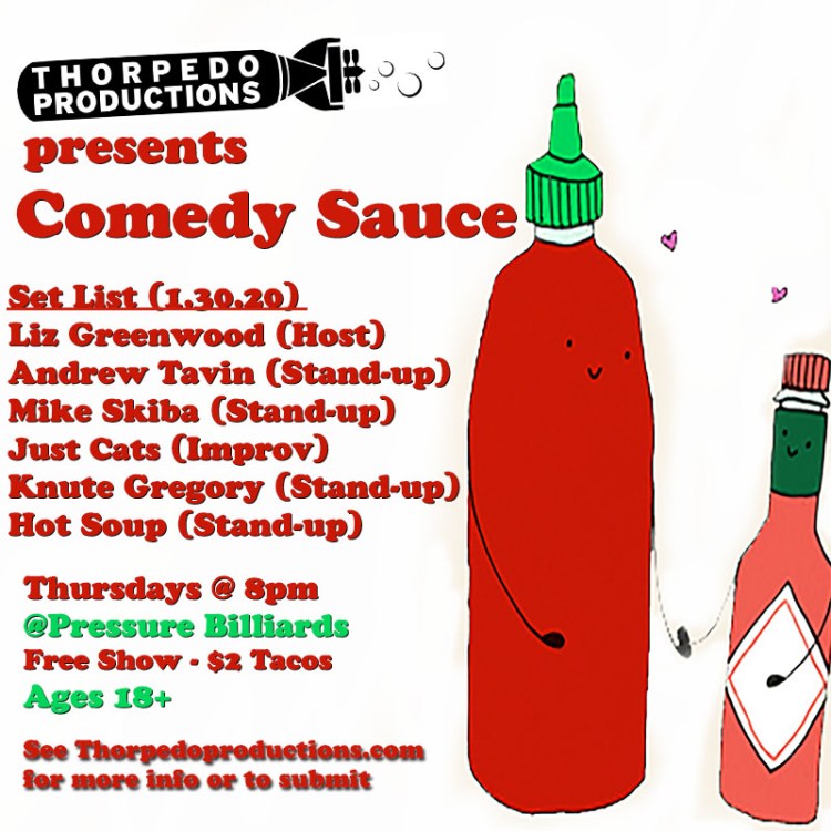 pressure comedy sauce 1.30